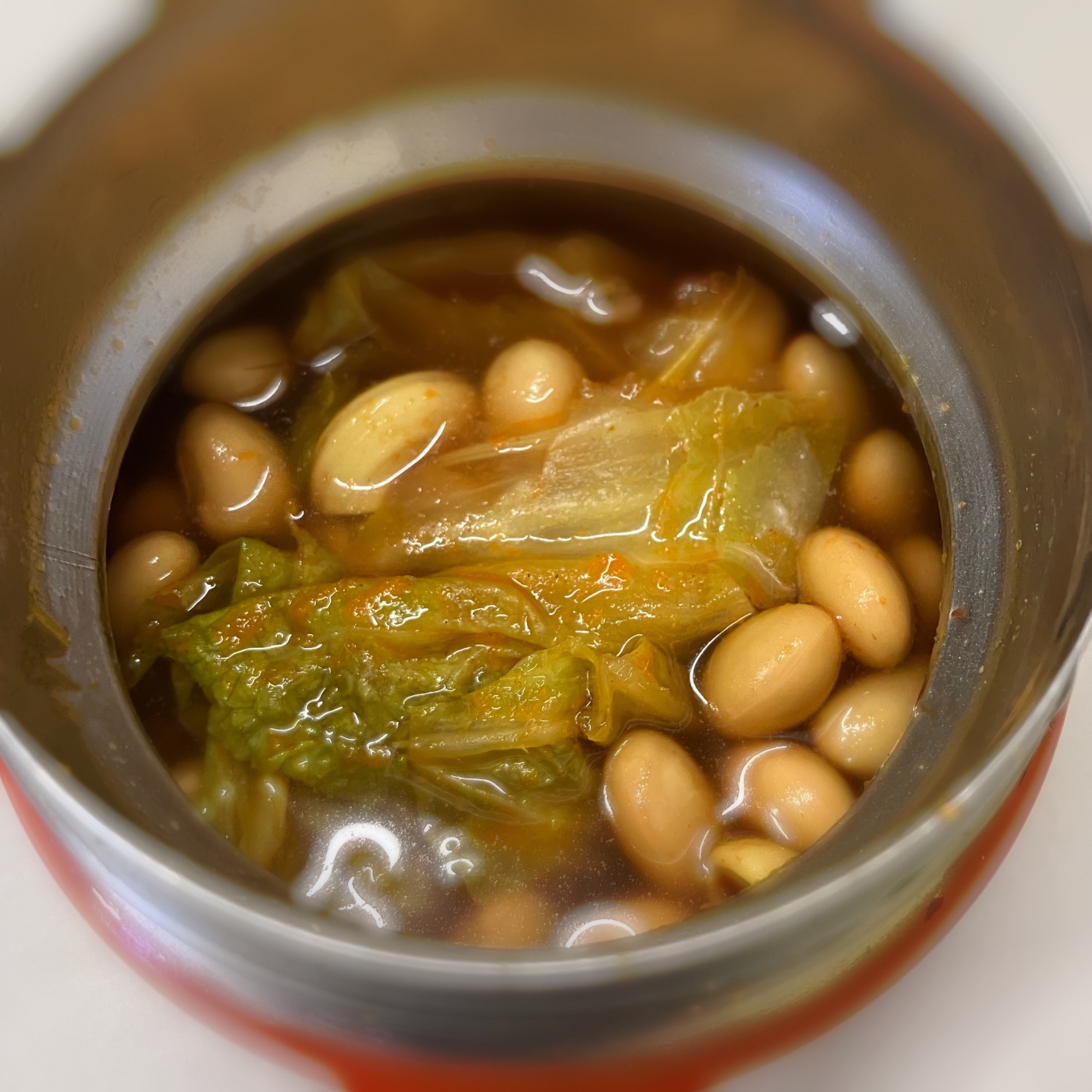 スープジャーカレー味スープ