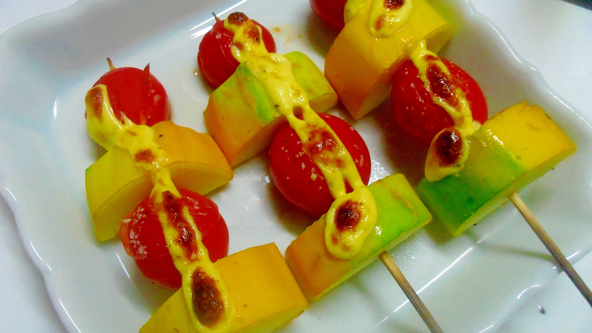 ズッキーニとミニトマトの串焼き レシピ 作り方 By Chaachan6066 楽天レシピ ズッキーニとミニトマトの串焼き レシピ 作り方 By Chaachan6066 楽天レシピ