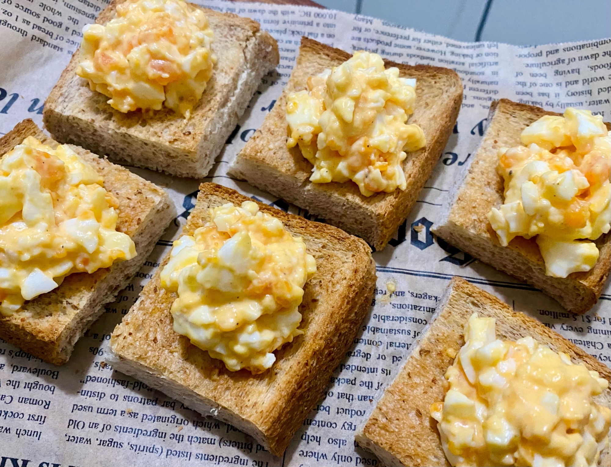 ༻卵サラダトースト༺