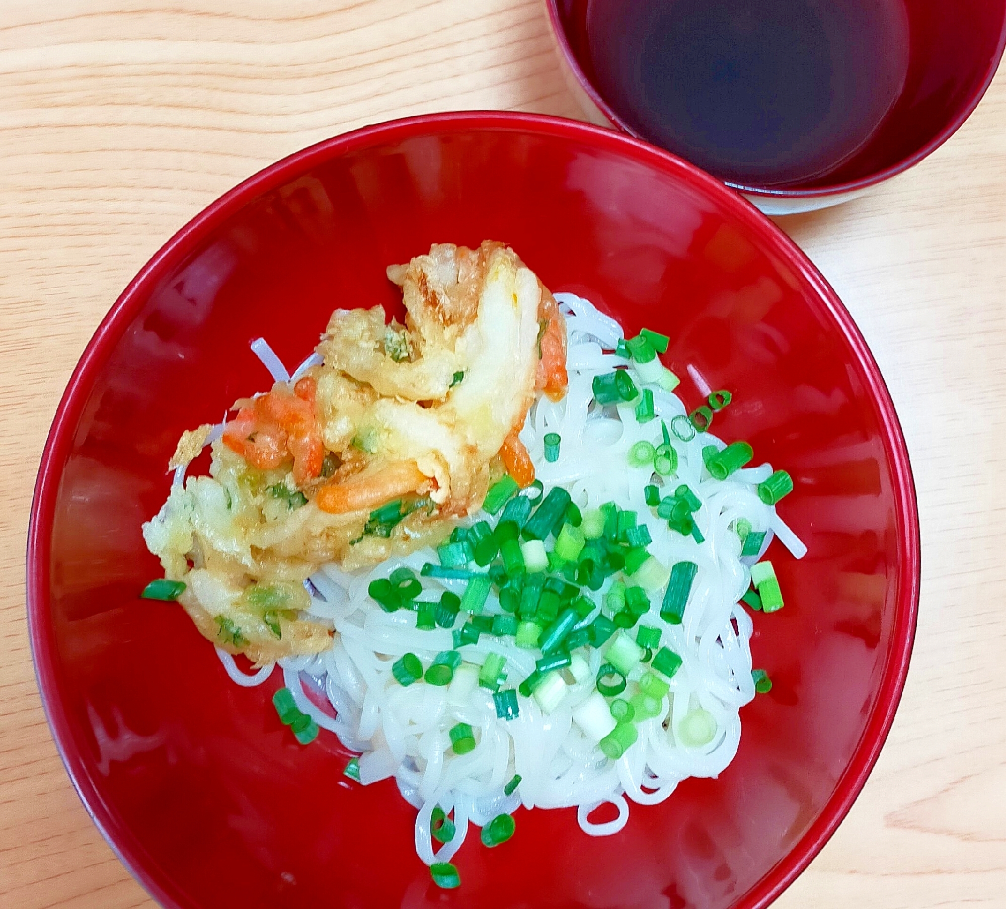 かき揚げそうめん