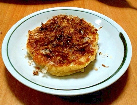 白菜と豚肉のお好み焼き風お焼き