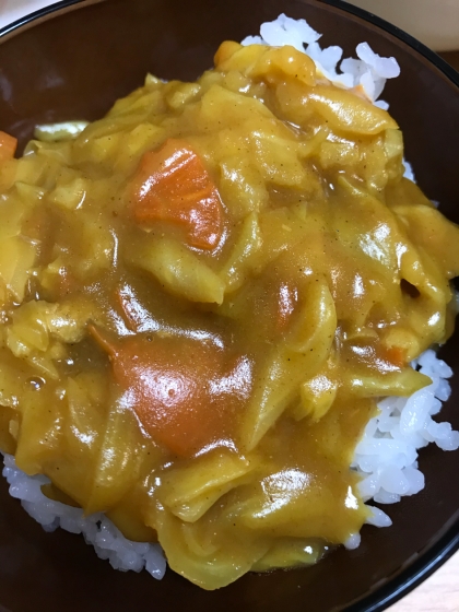 残り物も入れて☆チキンカレー