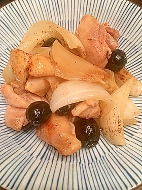 バーナーで料理革命 もも肉とオリーブ炒め レシピ 作り方 By Liarra 楽天レシピ