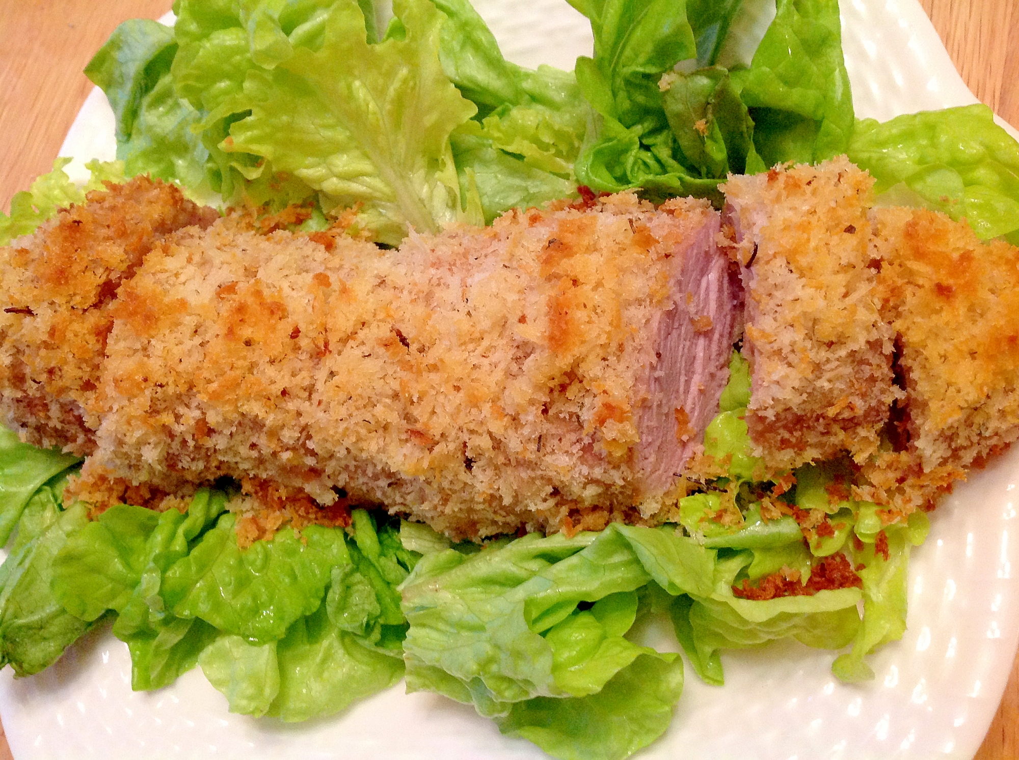 豚ヒレ丸ごとパン粉焼き レシピ 作り方 By Findus 楽天レシピ