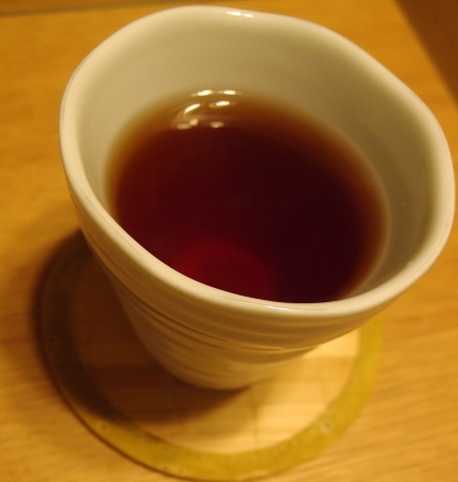 小豆茶～水筒で１晩～