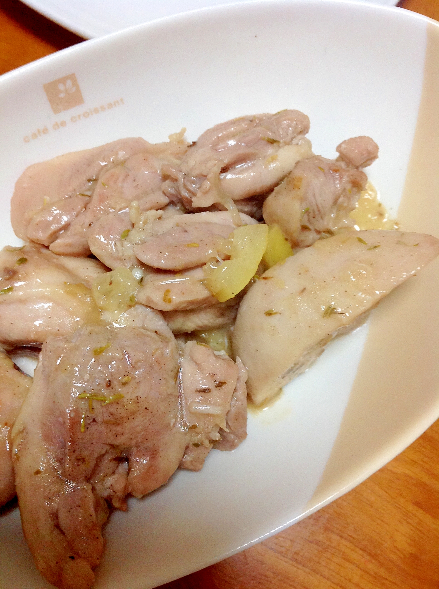 チキン塩レモンタイム焼き レシピ 作り方 By Madone6 楽天レシピ