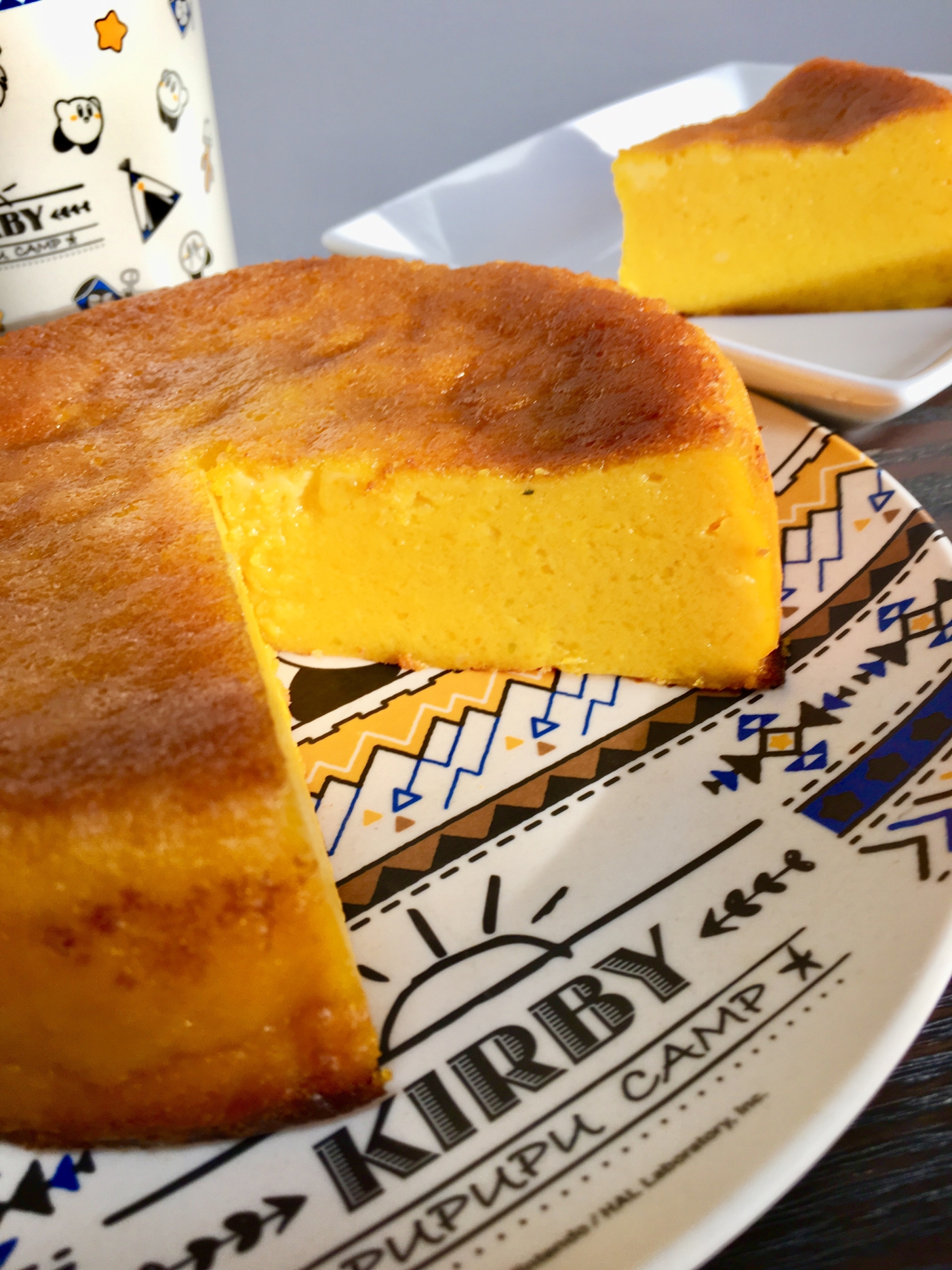 しっとり〜かぼちゃケーキ♡