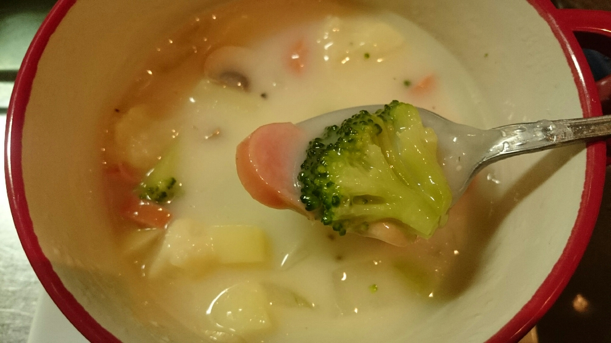 おひとり様〜野菜クリームスープ