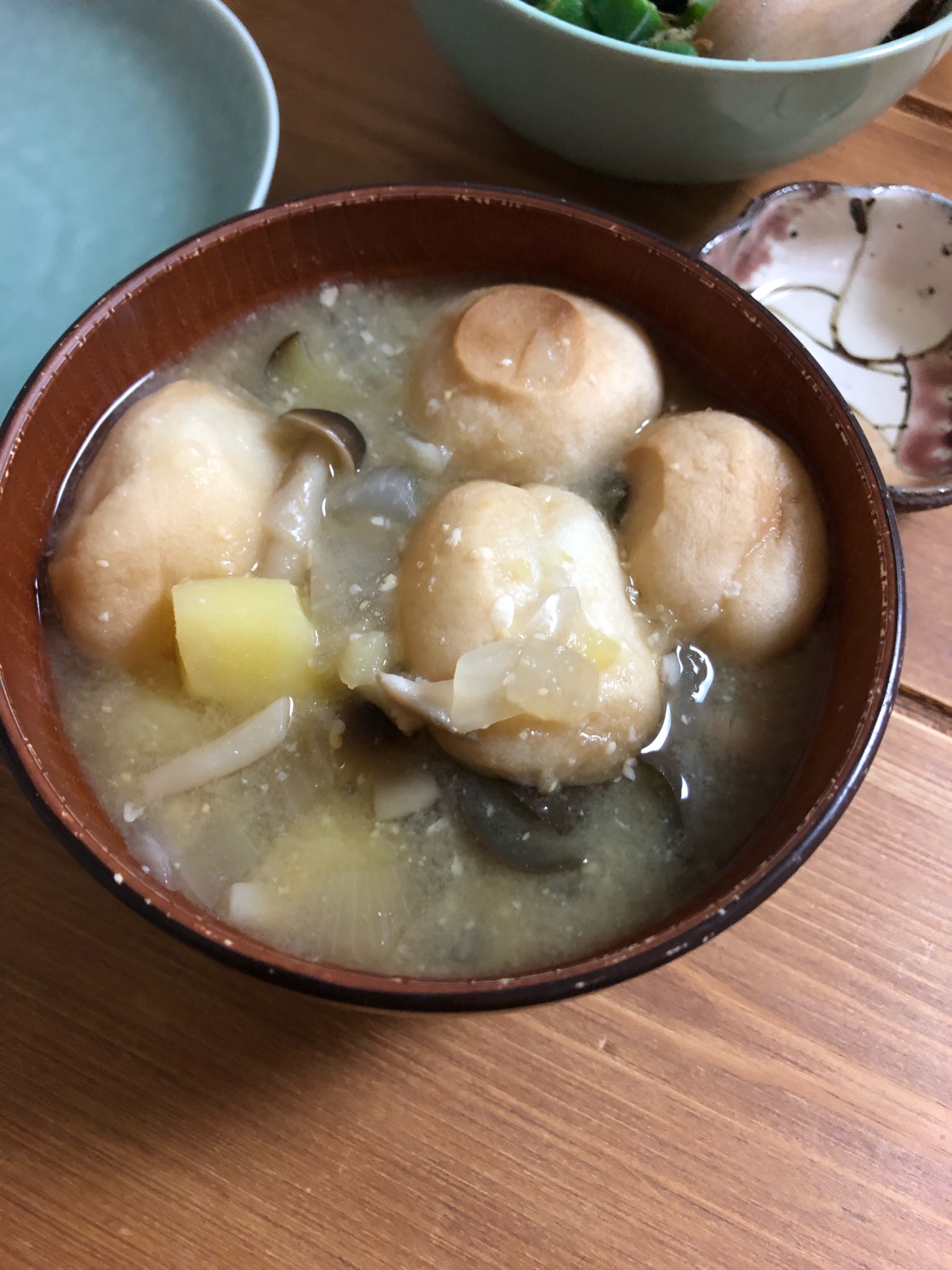 お麩の味噌汁