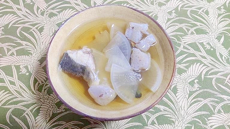 ホッケのアラ汁(ホッケ全部食べ2)