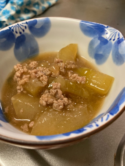 とろっとろ☆冬瓜のそぼろあん煮