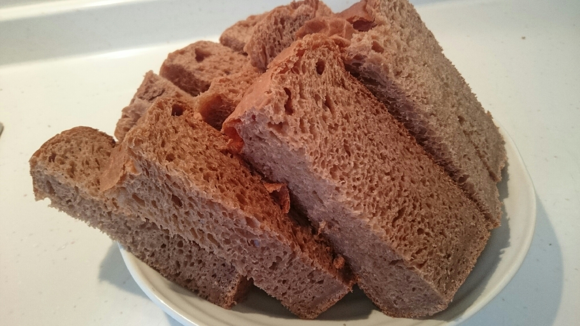 ホームベーカリー ふわふわ チョコ食パン