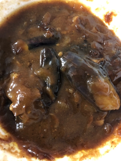 ナスを入れたカレーはいかが