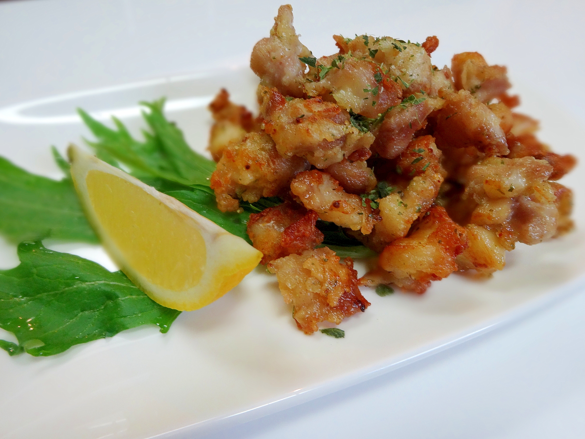 鶏なんこつのハーブ唐揚げ