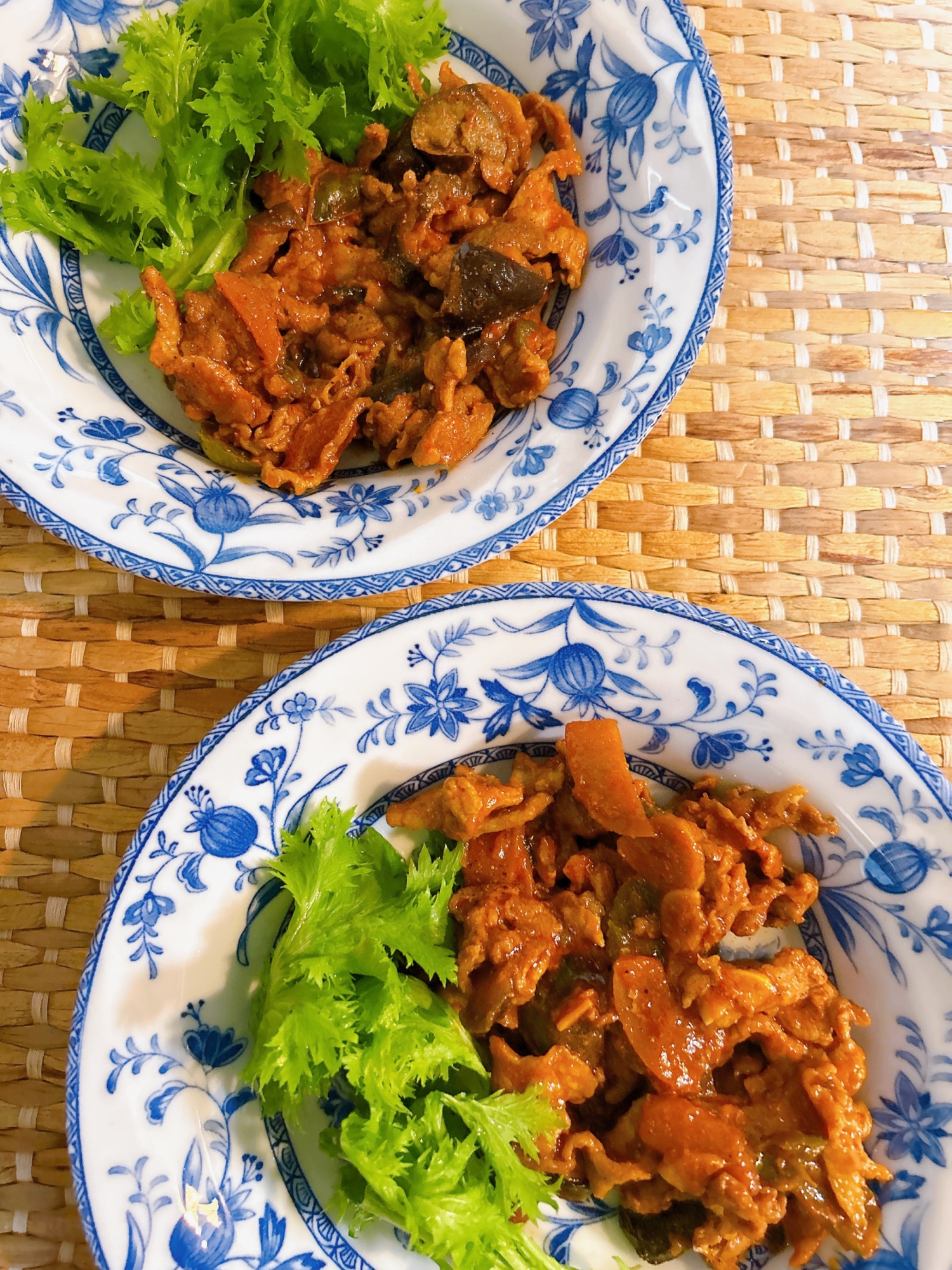 ご飯と合う豚となすのトマト煮込み