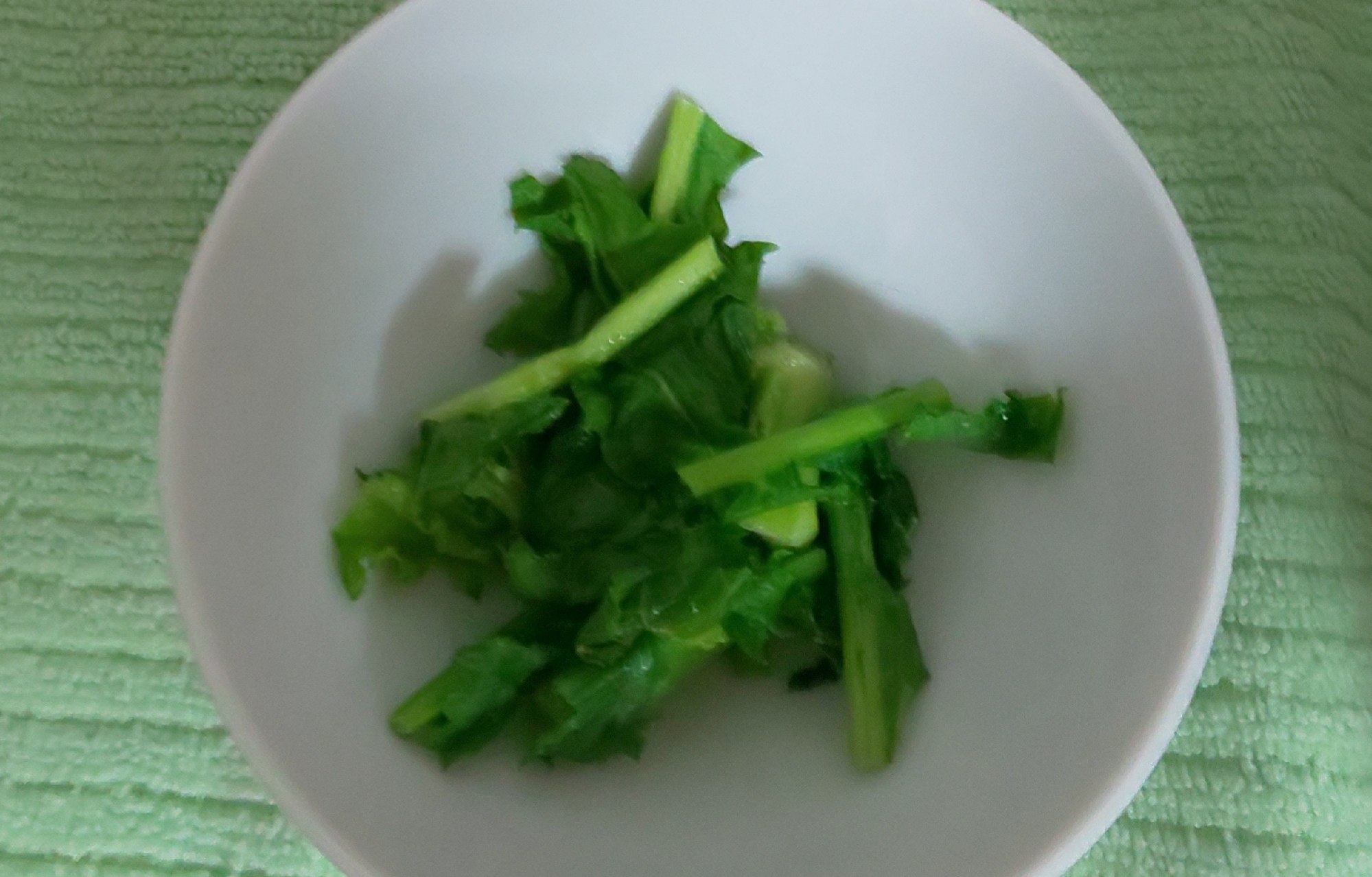 菜花の辛子和え