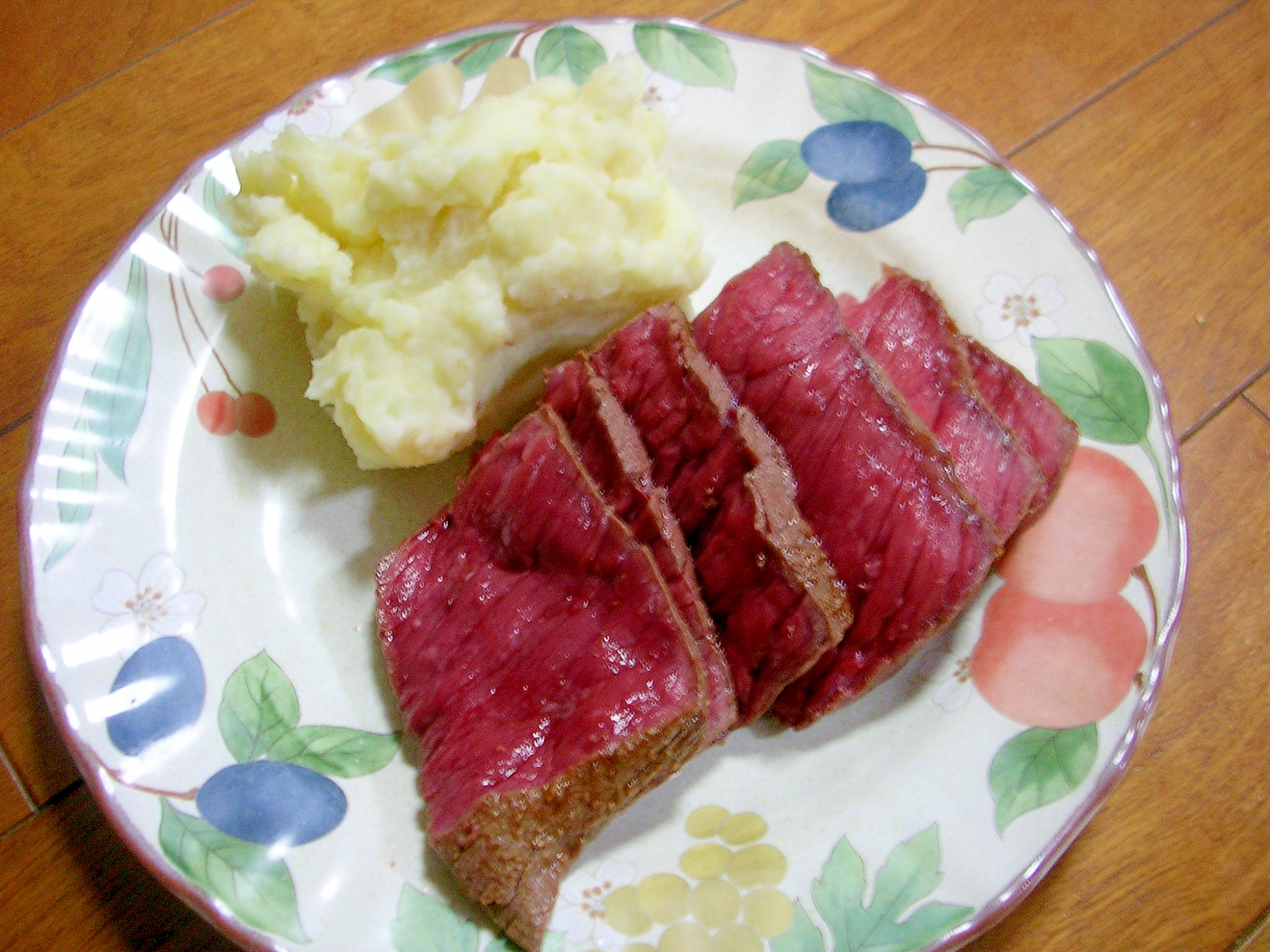 おいしくでーきた ローストビーフ レシピ 作り方 By うさぎの春子 楽天レシピ