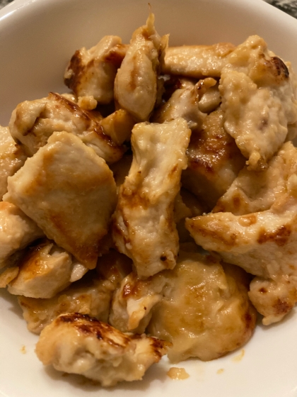 鶏むね肉のやみつき焼き　無限チキン（にんにく醤油）