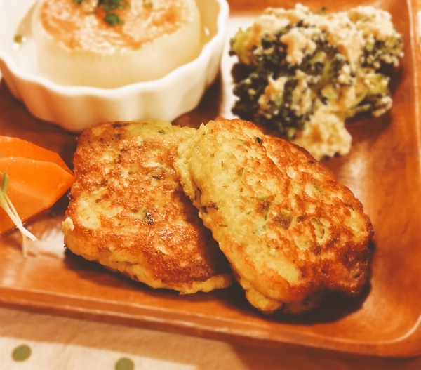 はんぺんとツナのつくね【160kcal脂質10g】