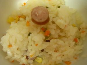 炊飯器で簡単ピラフ