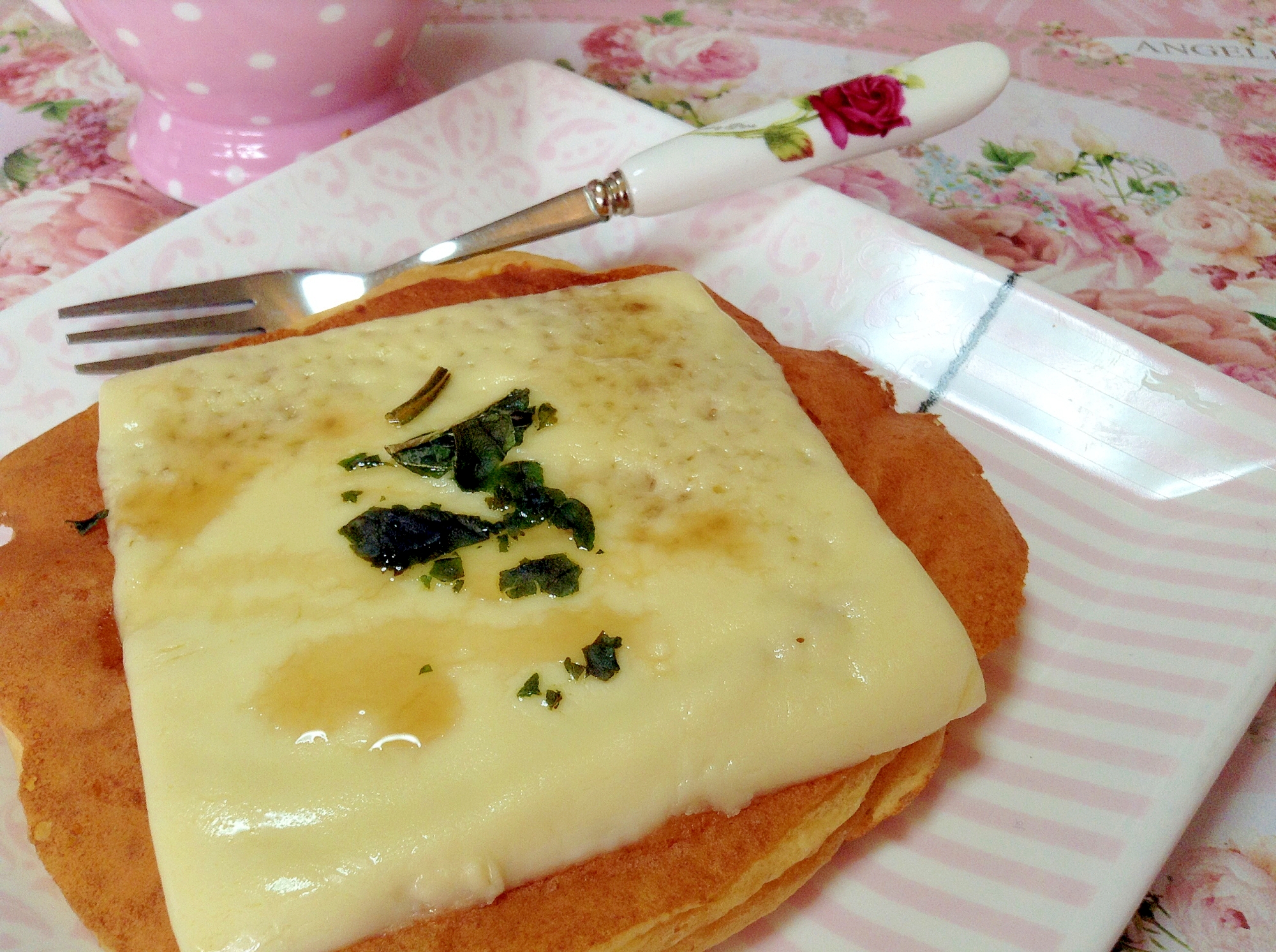 クリチバジル♡大豆パンケーキ