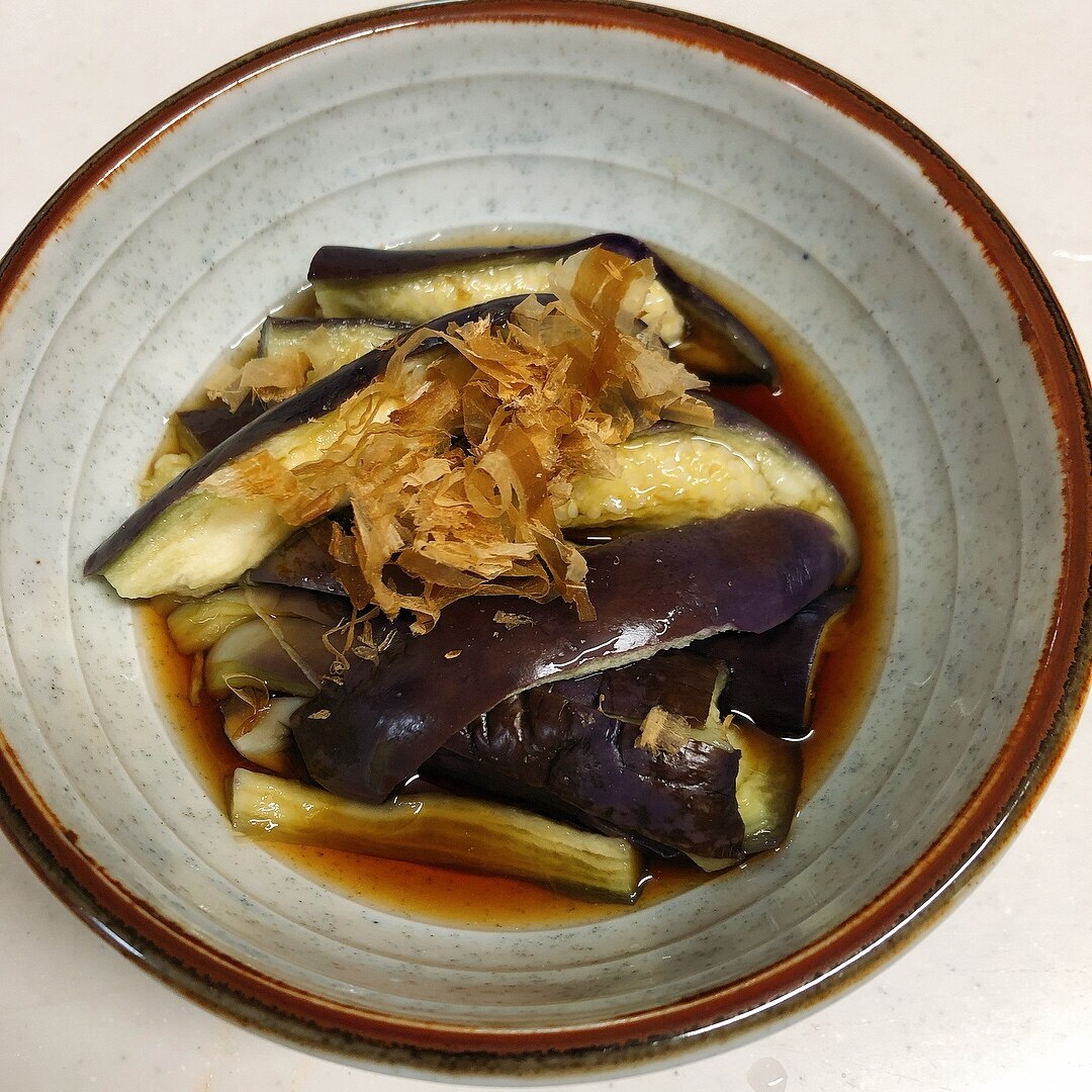 めんつゆですぐにできる♪レンチンなすのおひたし レシピ・作り方 by