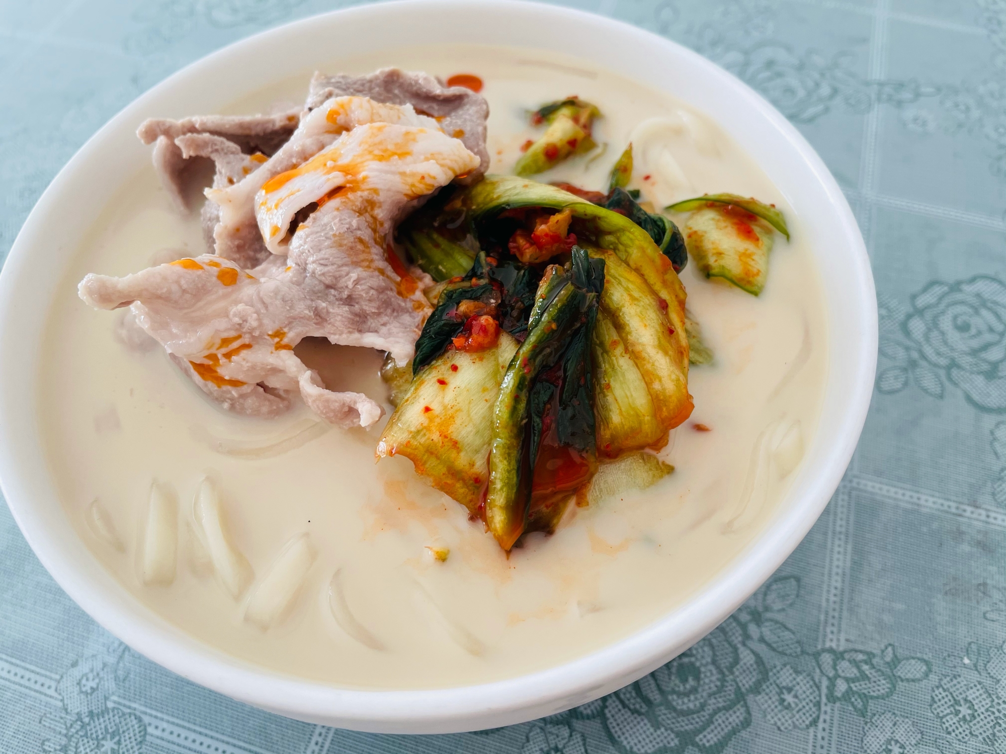簡単‼辛ウマ‼豆乳坦々麺