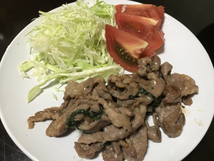 ご飯に合う味付けで、とっても美味しかったです♪