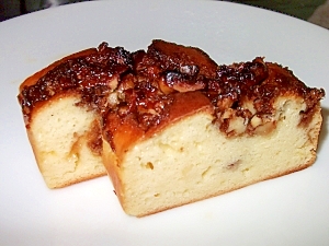 簡単　カリカリ胡桃のパウンドケーキ