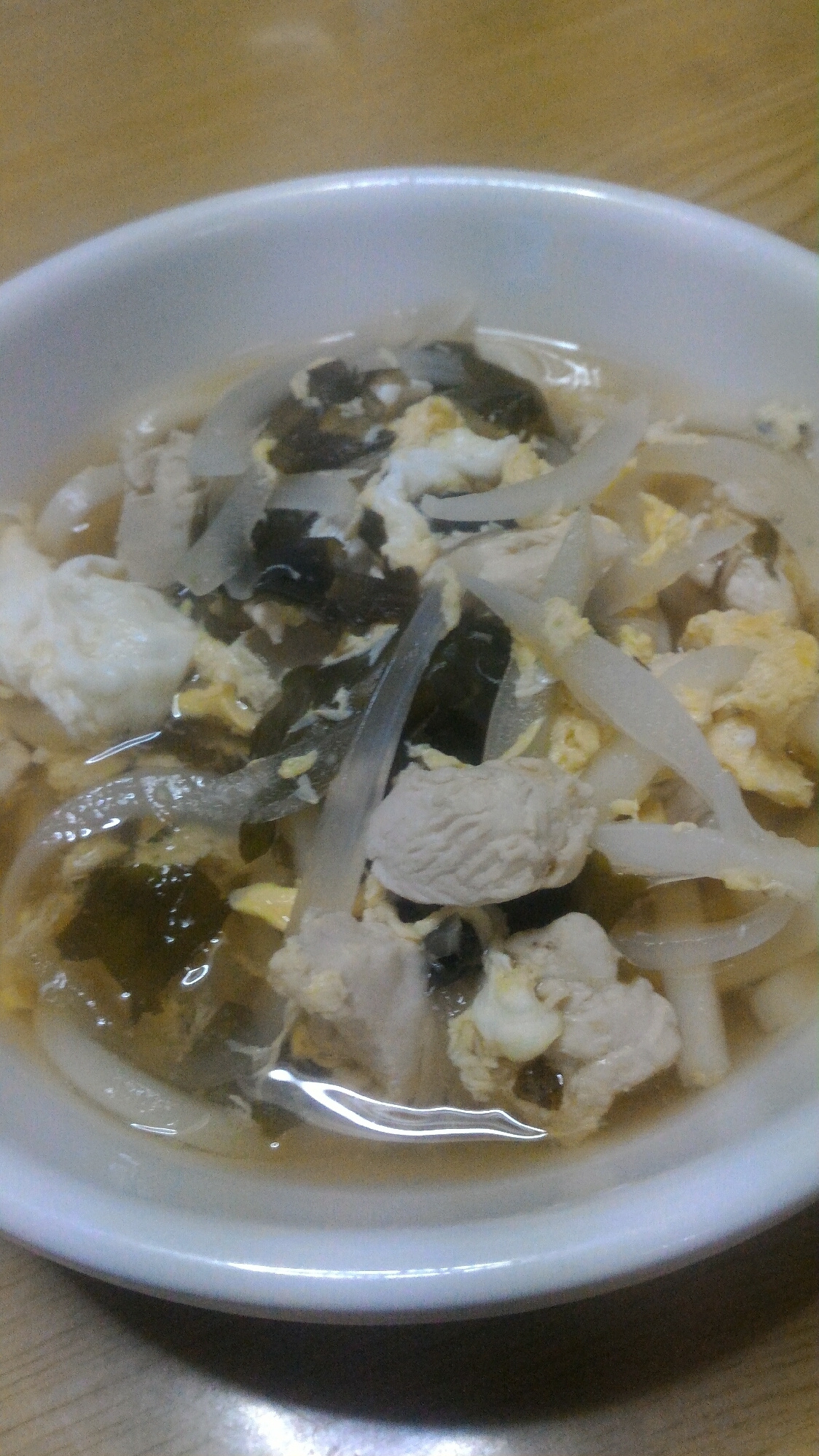 簡単ヘルシー☆親子うどん