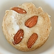落花生たっぷり✿生姜レモン紅茶の米粉蒸しパン