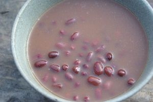 小豆味ラブ♪甘くないお汁粉