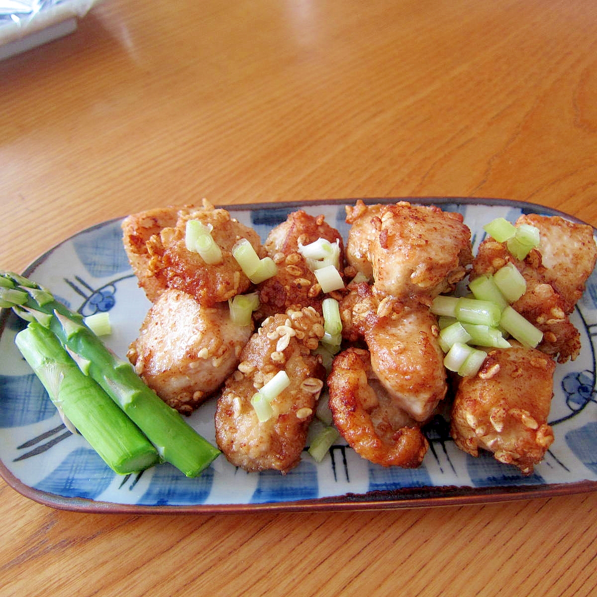 押し麦チキンから揚げ