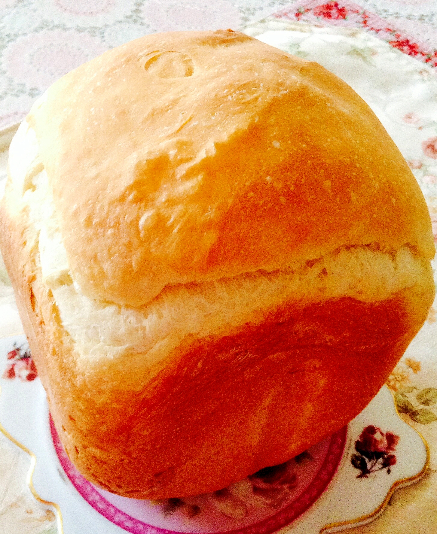 早焼きで美味しい❤︎上新粉入り食パン