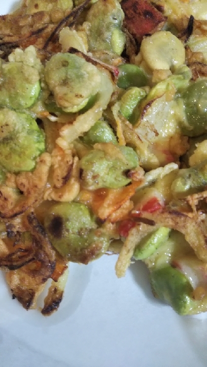 そら豆を沢山いただいたので、作ってみました。美味しかったです。