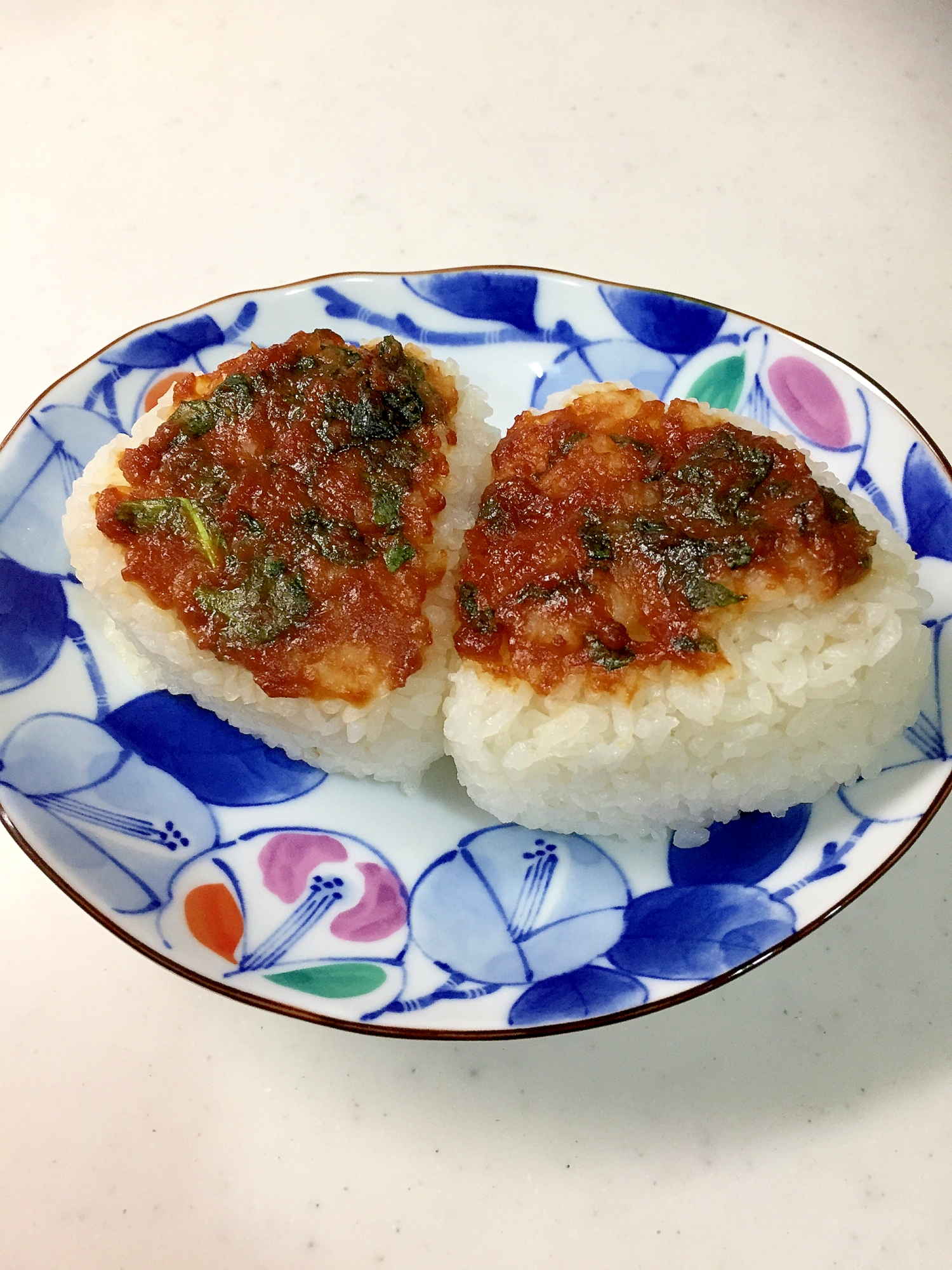 大葉味噌焼きおにぎり