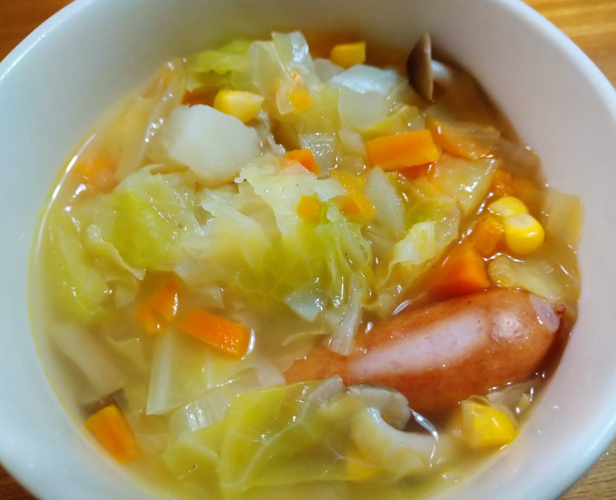 キャベツ食べ切り コンソメ野菜スープ