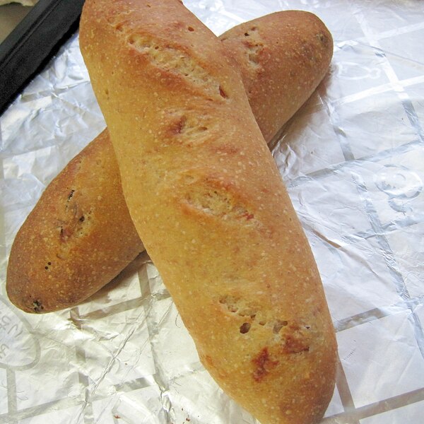 自家製酵母のドライトマトバゲット レシピ 作り方 By Yukkiy8 楽天レシピ 自家製酵母のドライトマトバゲット レシピ 作り方 By Yukkiy8 楽天レシピ