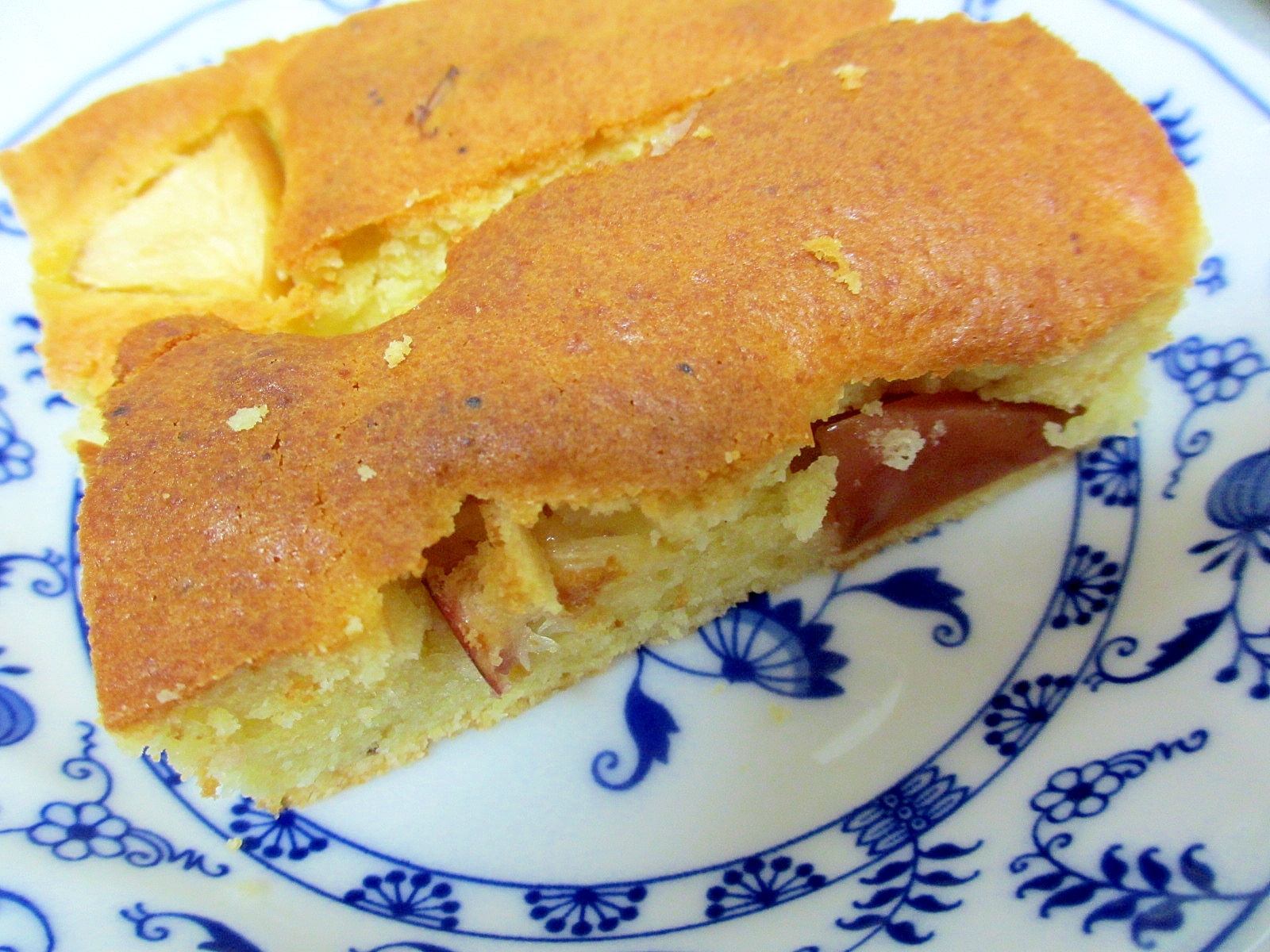 グレープフルーツとりんごのココナッツケーキ レシピ 作り方 By Mococo05 楽天レシピ