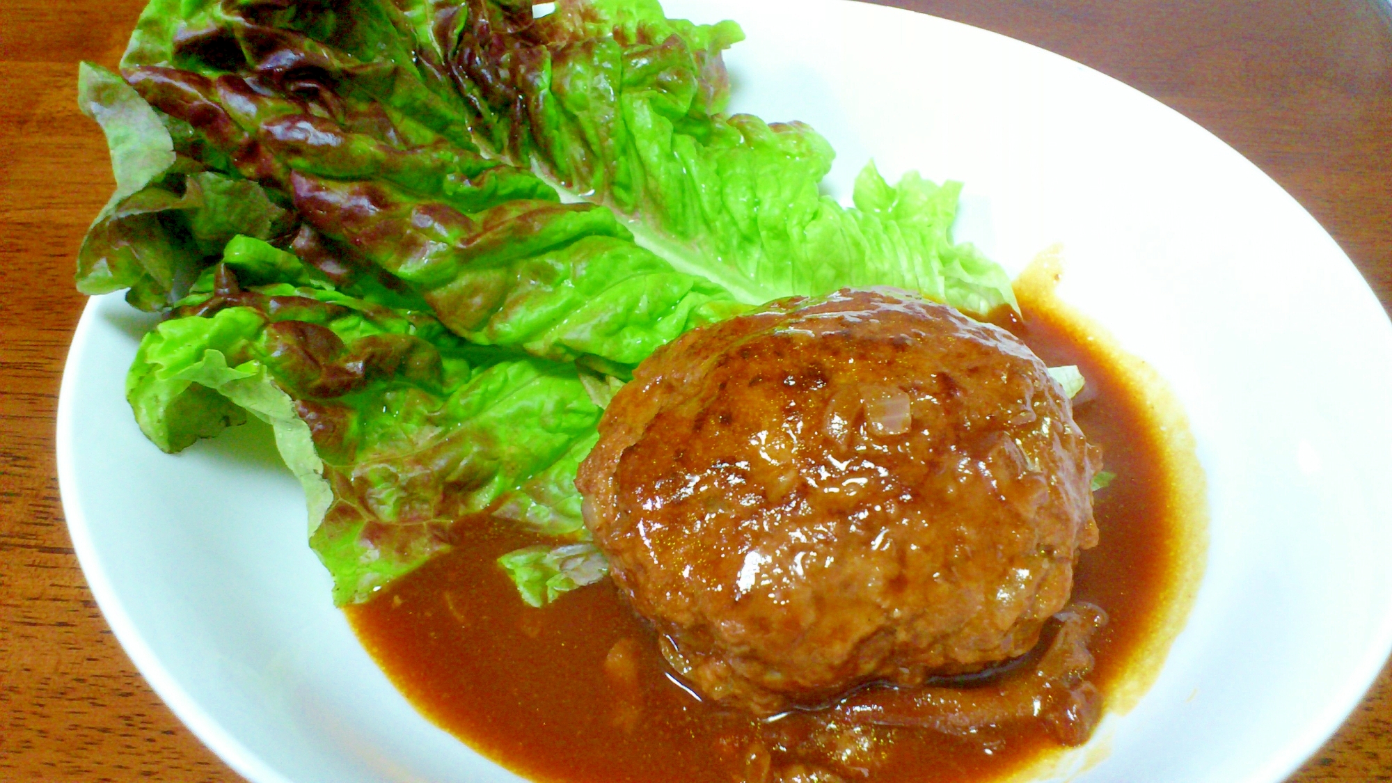 市販のデミグラスソースと赤ワインで贅沢ハンバーグ レシピ 作り方 By にく1675 楽天レシピ