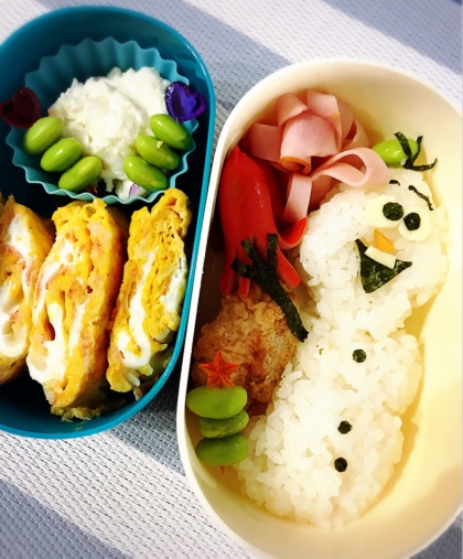 簡単キャラ弁♪オラフ