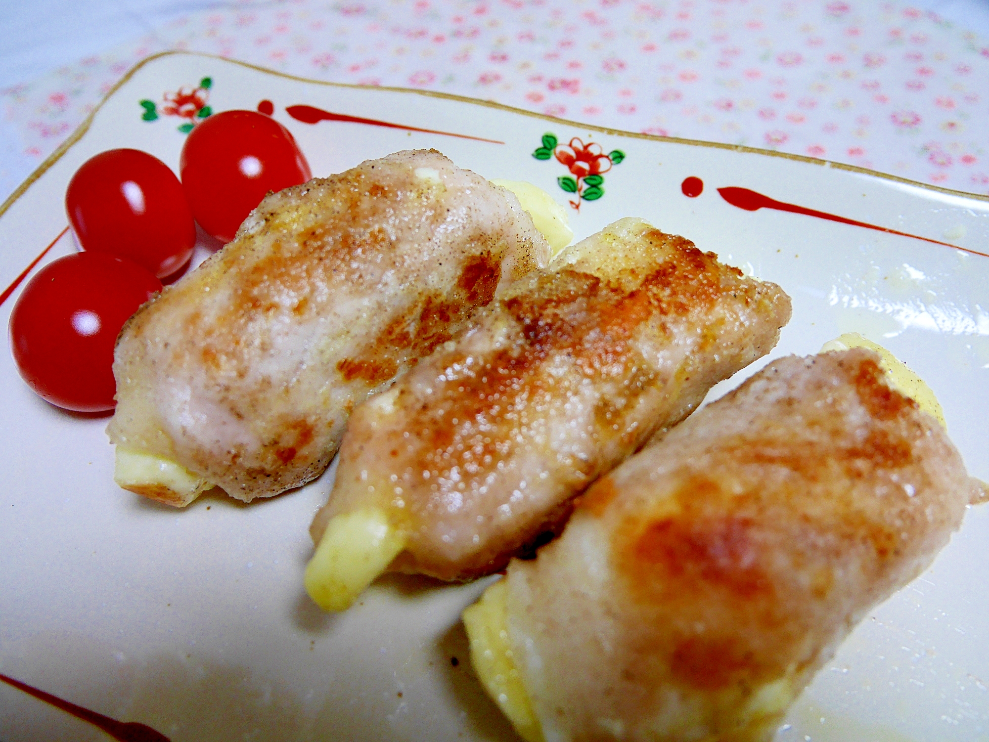 はまる食感♪はんぺんの豚肉巻き