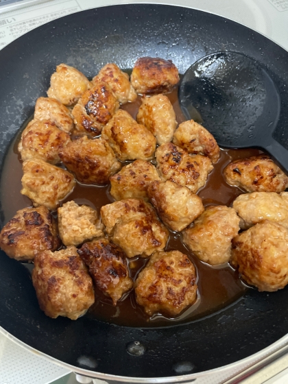 お弁当の定番☆肉団子の甘酢あん
