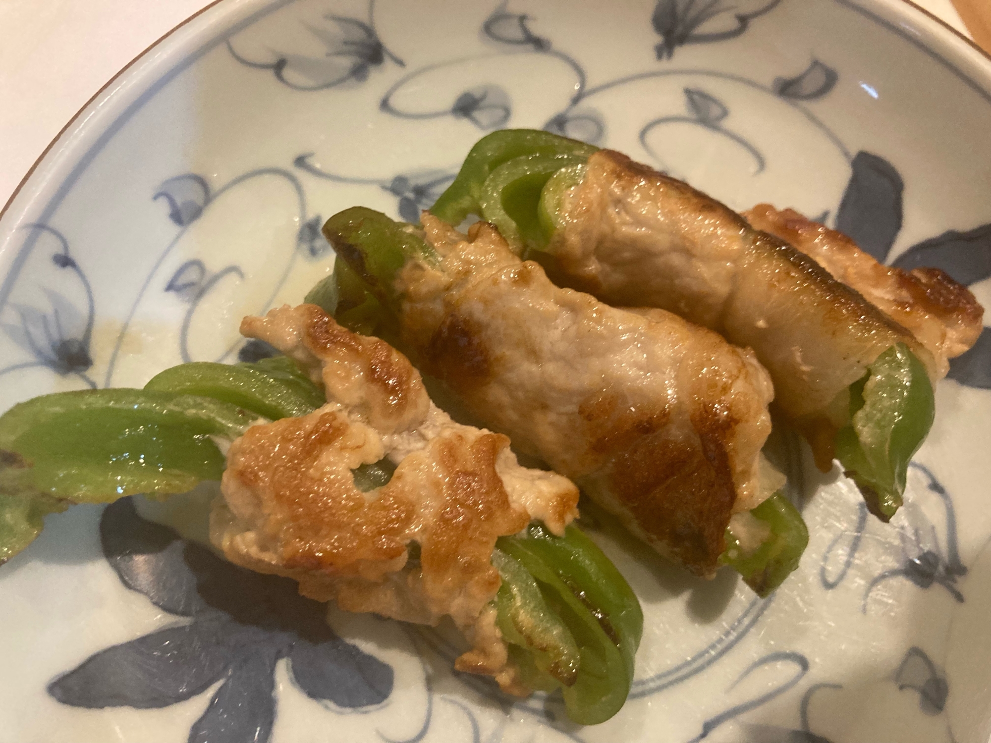 ピーマンの豚肉巻き
