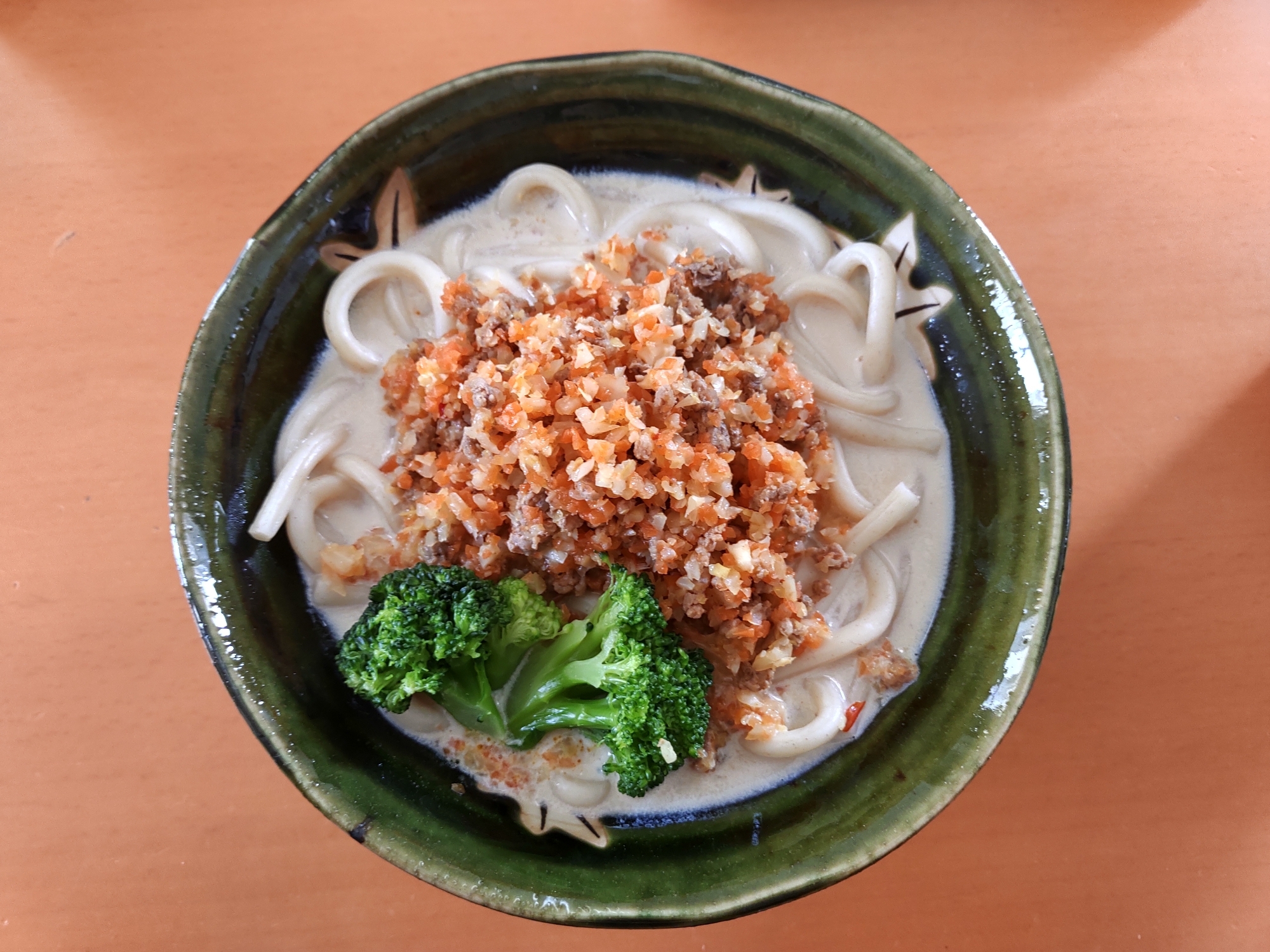 野菜もとれる！豆乳うどん