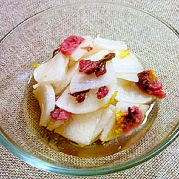 桜の塩漬けと大根の酢の物 レシピ 作り方 By Torokonomiya 楽天レシピ 桜の塩漬けと大根の酢の物 レシピ 作り方 By Torokonomiya 楽天レシピ