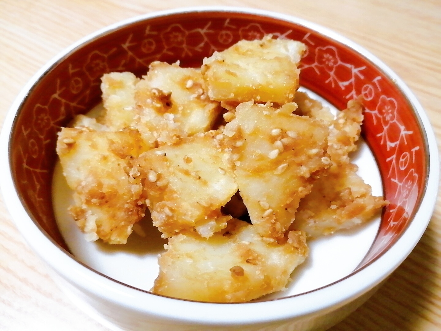 レンジで☆じゃがいものごま味噌和え