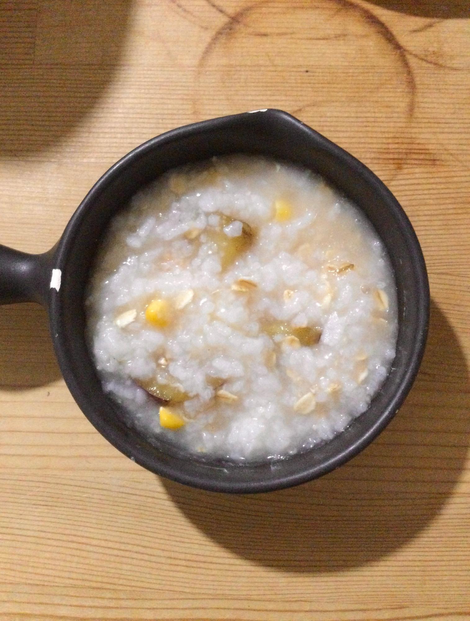 さつまいもコーンオートミール入りおじや♪