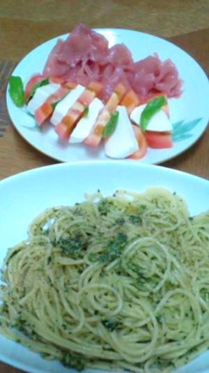 子どもも大好き バジルたっぷりパスタ レシピ 作り方 By りんご9403 楽天レシピ