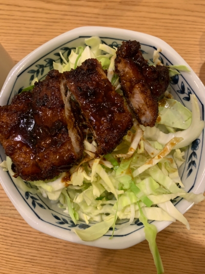 ソースカツ丼♪